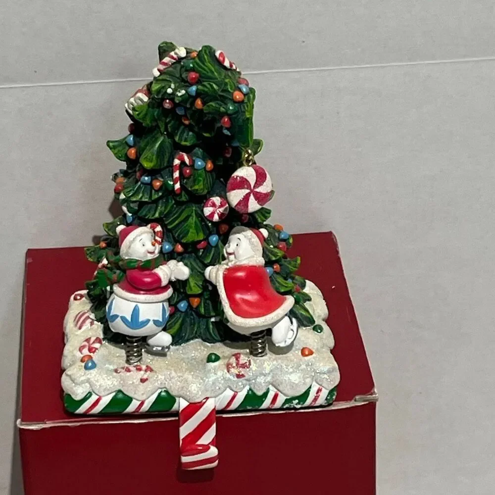 Waterford Multicolor Holiday Heirlooms Christmas Musical Tree Stocking‎ Holder